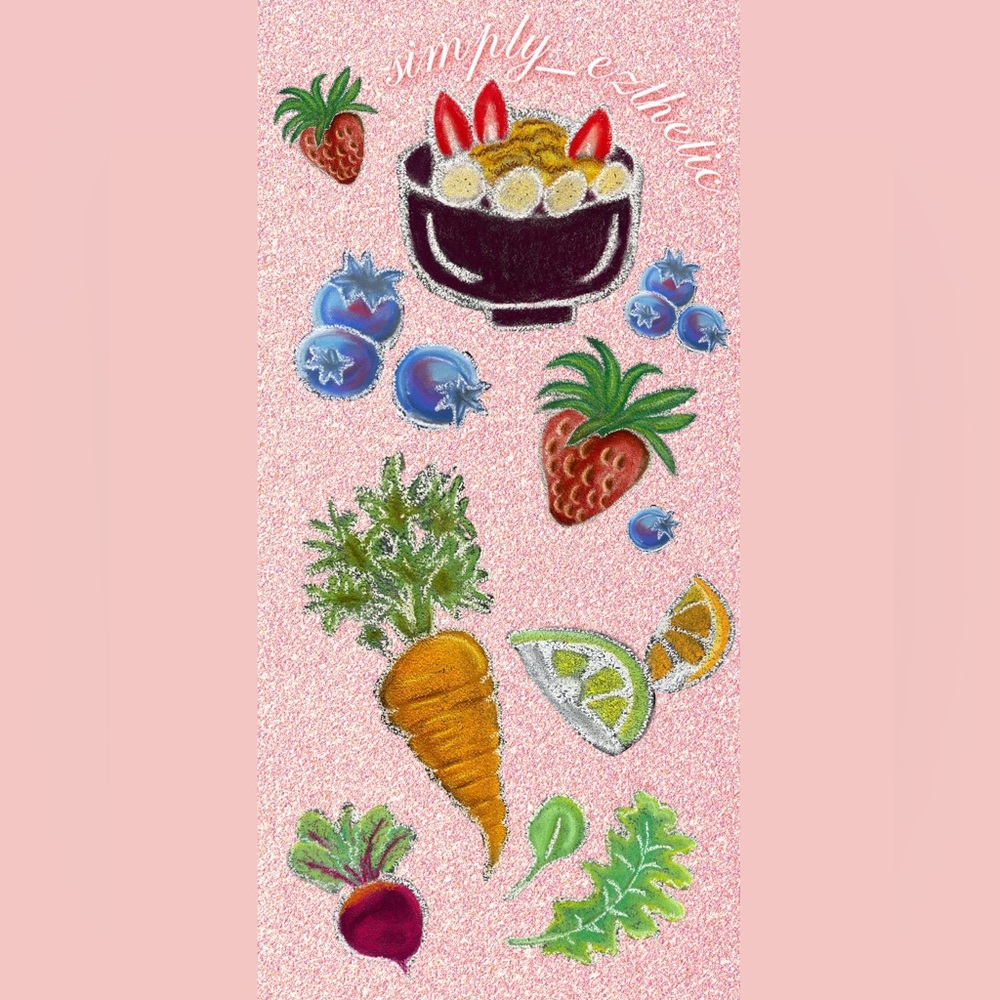 Fruit and Vegetable stickers